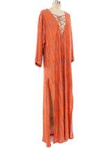 Missoni Orange Chevron Caftan Dress arcadeshops.com