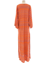 Missoni Orange Chevron Caftan Dress arcadeshops.com