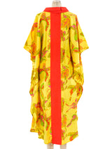 Butterfly Printed Caftan Dress arcadeshops.com