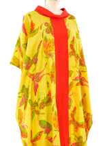 Butterfly Printed Caftan Dress arcadeshops.com