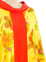 Butterfly Printed Caftan Dress arcadeshops.com