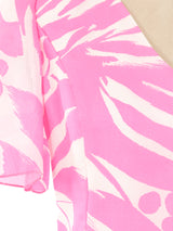 Carolina Herrera Neon Palm Printed Dress Ensemble Dress arcadeshops.com