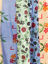 Mixed Block Print Patchwork Maxi Skirt Bottom arcadeshops.com
