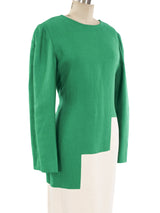 Bill Blass Colorblock Linen Dress Dress arcadeshops.com