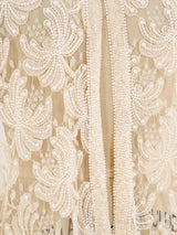 Embellished Ivory Lace Jacket Jacket arcadeshops.com