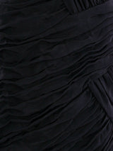 Arnold Scaasi Ruched Mini Dress Dress arcadeshops.com