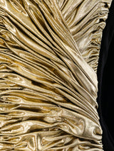 Vicky Tiel Ruched Panel Velvet Dress Dress arcadeshops.com