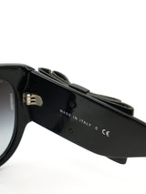 Chanel Bow Embellished Sunglasses Accessory arcadeshops.com