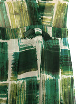Romeo Gigli Printed Chiffon Dress Dress arcadeshops.com
