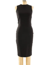 Gianni Versace Grommet Studded Open Back Dress Dress arcadeshops.com