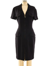 Chanel Black Utility Dress Dress arcadeshops.com
