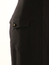 Chanel Black Utility Dress Dress arcadeshops.com