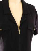 Chanel Black Utility Dress Dress arcadeshops.com