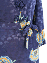 Albert Capraro Belted Floral Caftan Dress arcadeshops.com
