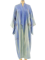 Cerulean Dragon Embroidered Robe Jacket arcadeshops.com