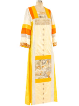 Patchwork Brocade Caftan Dress arcadeshops.com