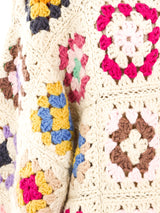 Granny Square Crochet Jacket Jacket arcadeshops.com