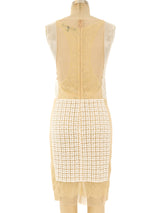 Alessandro Dell'Acqua Mixed Media Dress Dress arcadeshops.com