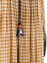 Ritu Kumar Block Printed Silk Indian Dress Dress arcadeshops.com