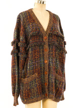 Missoni Yarn Fringe Trimmed Cardigan Jacket arcadeshops.com