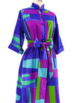 Catherine Ogust Printed Tunic Dress Dress arcadeshops.com