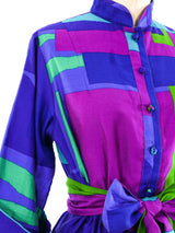 Catherine Ogust Printed Tunic Dress Dress arcadeshops.com