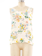 Gucci Flora Printed Tank Top arcadeshops.com