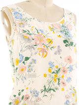 Gucci Flora Printed Tank Top arcadeshops.com