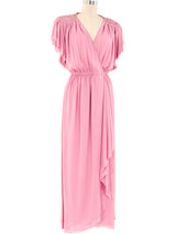 Lillie Rubin Embellished Shoulder Wrap Dress Dress arcadeshops.com