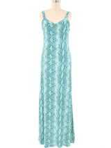 Diane Von Furstenberg Snake Printed Jersey Ensemble Suit arcadeshops.com