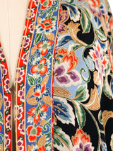 Phoenix Motif Printed Japanese Robe Jacket arcadeshops.com