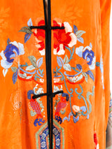 Embroidered Silk Chinese Pajamas Suit arcadeshops.com
