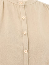 Khaki Silk Peasant Ensemble Suit arcadeshops.com