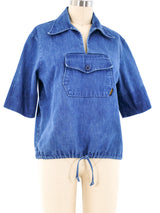 Wrangler Denim Pullover Top arcadeshops.com