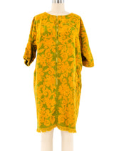 Fringe Trimmed Terry Dress Dress arcadeshops.com