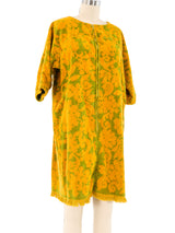 Fringe Trimmed Terry Dress Dress arcadeshops.com