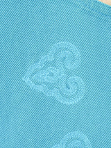 Ozbek Turquoise Cropped Jacket Jacket arcadeshops.com