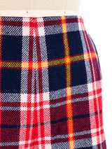1960's Plaid Wool Shorts Bottom arcadeshops.com