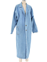 Denim Duster Jacket Jacket arcadeshops.com