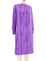 Amethyst Floral Midi Dress Dress arcadeshops.com