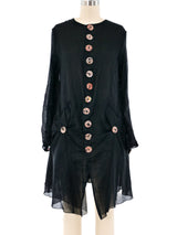 Jean Paul Gaultier Deconstructed Silk Jacket Jacket arcadeshops.com