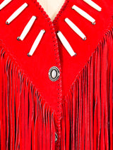 Fringed Suede Western Jacket Jacket arcadeshops.com