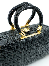 Rodo Wicker Top Handle Bag Accessory arcadeshops.com