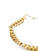 Goldtone Feather Choker Accessory arcadeshops.com