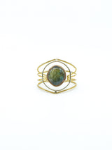 Labradorite Wire Cuff Accessory arcadeshops.com