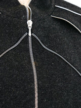 Chanel Zipper Accented Vest Jacket arcadeshops.com