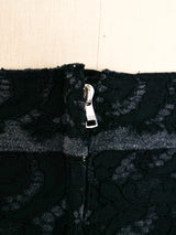 Dolce and Gabbana Deconstructed Lace Bustier Top arcadeshops.com