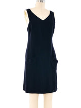 Chanel Sleeveless Little Black Dress Dress arcadeshops.com