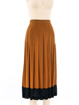 Christian Dior Pleated Silk Skirt Bottom arcadeshops.com