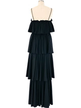 Tiered Jersey Layered Maxi Dress Dress arcadeshops.com